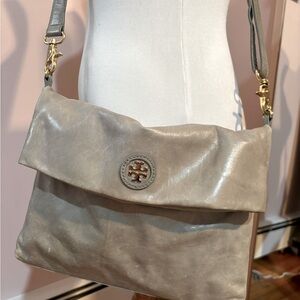 Tory Burch Pebble Grey Crossbody